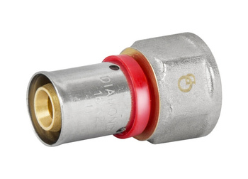 Diamond łącznik zaprasowywany ZŁ-DZ, PEX-AL-PEX, mosiądz 3/4"x16 FZZ-002.3/4X16.ZŁ-DZ