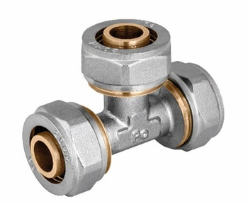 Perfexim trójnik skręcany 16x16x16 PN10 CuZn-C 61-610-0160-000