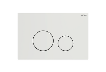 RAYBRO przycisk spłukujący do WC Cortado 15, biały 100.666.015