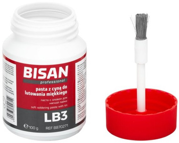 Bisan pasta do lutowania miękkiego LB3 100g B870271