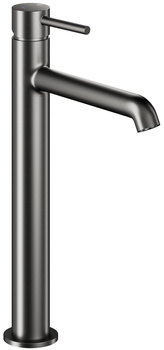 KFA bateria umywalkowa nablatowa Moza Mini (25 mm), brushed gun metal grey PVD + click clack 5032-632-61