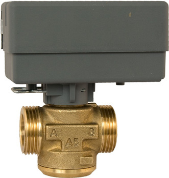 Afriso zawór strefowy dwudrogowy  AZV 443, DN20, G1", Kvs 11 m3/h, NC 1644300