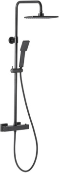 KFA deszczownia LOGON BLACK z baterią natryskową termostatyczną 5746-910-81
