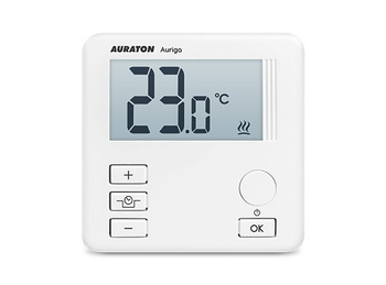Auraton dobowy, przewodowy regulator temperatury Auriga, biały AUR00AUG00000