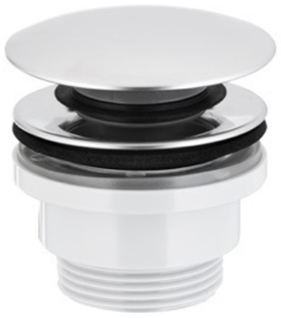 KFA uniwersalny, okrągły spust klik-klak chrom 660-310-00