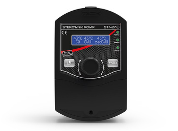 Tech sterownik ST-427I do instalacji (3 pompy) czarny ST427IBK