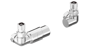 Tully zestaw termostatyczny trójosiowy chrom TZTT/CR