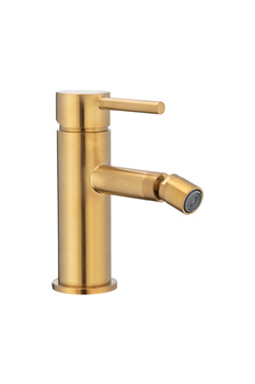 KFA MOZA BATERIA BIDETOWA STOJĄCA, ZŁOTY SZCZOTKOWANY PVD + CLICK CLACK 5037-015-31