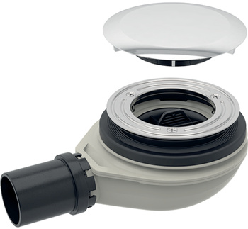 Geberit zestaw odpływowy do brodzików, d90, H60 h30, kompletny, chrom błyszczący 150.583.21.1