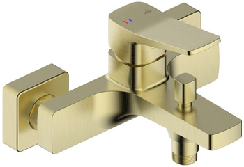 KFA bateria wannowa ścienna Malaga, złoty szczotkowany PVD 4524-010-31