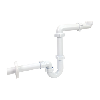 Instadrain syfon do umywalki rurowy, oszczędzający miejsce, bez spustu, odpływ fi 32 mm 2130