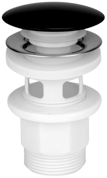 Instadrain spust plastikowy klik-klak, czarny mat 2854