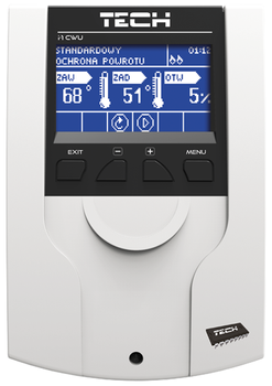 Tech sterownik do instalacji (obsługa 1 siłownika + obiegu CWU) STI1CWU