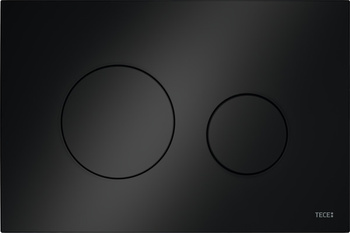 Tece przycisk spłukujący TECEloop do WC z tworzywa, czarny połysk 9240924