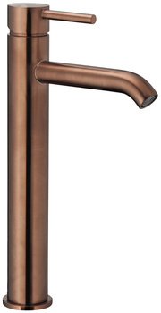 KFA bateria umywalkowa nablatowa Moza, miedź szczotkowana PVD 5032-612-34