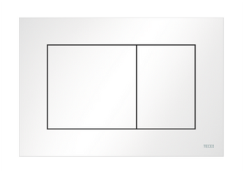 WYPRZEDAŻ: Tece TECEnow - przycisk spłukujacy do WC, biały antybakteryjny 9240405