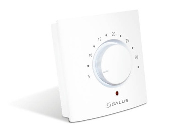 Salus bezprzewodowy, natynkowy, elektroniczny regulator temperatury sieci ZigBEE - dobowy 2xAA, biały HTR-RF(20)