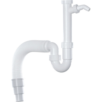 Franke syfon 1 1/2" z elastycznym króćcem 112.0006.456