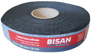 Bisan taśma kauczukowa 3mm/50mm/15mb B870020
