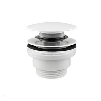 KFA spust umywalkowy uniwersalny typu klik-klak, biały 660-310-44