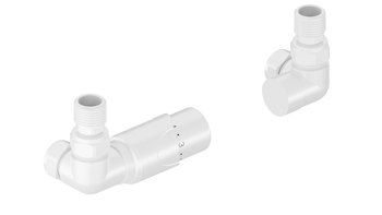Tully zestaw termostatyczny trójosiowy biały TZTT/B