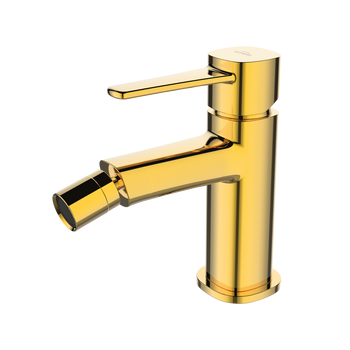 Invena bateria bidetowa Glamour, złoty BB-02-009-V