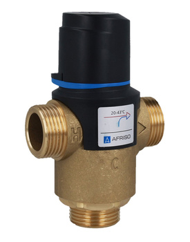 Afriso zawór termostatyczny mieszający ATM 761, DN20, G1", Kvs 3,2 m3/h 1276110