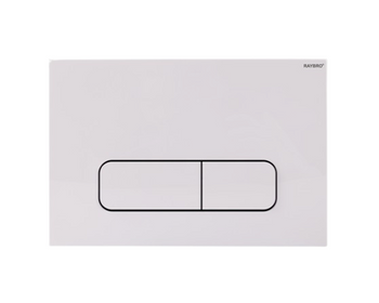 RAYBRO przycisk spłukujący do WC Mocha 15, biały 120.616.015