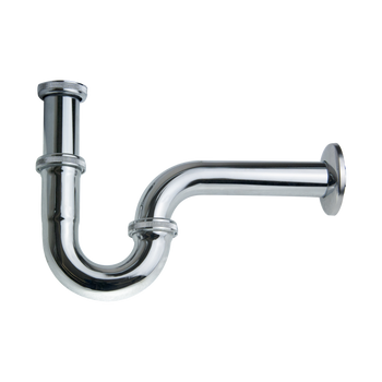 Instadrain syfon do umywalki rurowy bez spustu metalowy, chrom 719