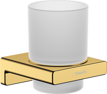Hansgrohe kubek na szczoteczki do zębów, złoty optyczny polerowany 41749990