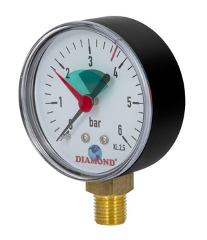 Diamond ciśnieniomierz TYP:418 50 mm ART.418.50-10.