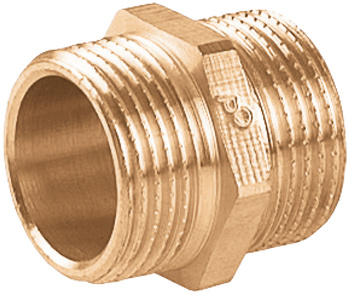 Perfexim nypel mosiądz 1/2" 5105 G1/2 ZZ PN16 07-205-0150-000