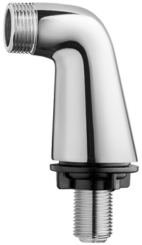 Invena kolanko okrągłe do baterii wannowej, chrom LA-46-C01-L