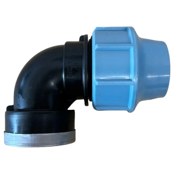 Unidelta kolano PE GW 50x2" 602651