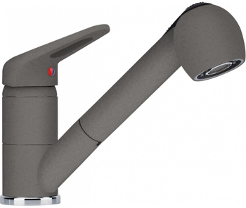 Franke bateria kuchenna z wyciąganą wylewką Prince II pull-out spray, kamienny szary 115.0470.670