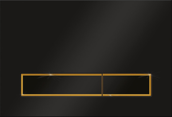 KK-POL przycisk spłukujący M08 V3, czarny mat 350/PPC/200-00-05