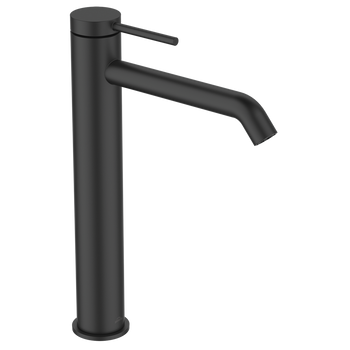 Invena bateria umywalkowa wysoka Kalitea, czarny BU-72-W04-V