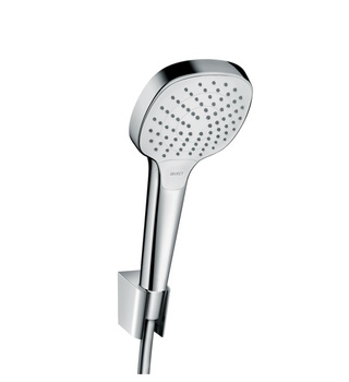 Hansgrohe zestaw prysznicowy Croma Select E Vario Porters 1,25 biały/chrom 26425400