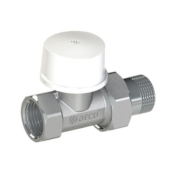 Arco zawór termostatyczny prosty, M30, 1/2" GW x 1/2" GZ TEIDE TERMO PLUS 501285