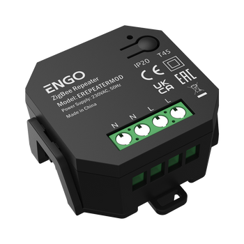 Engo repeater sieci ZigBee, podtynkowy (wzmacniacz sygnału), 230V EREPEATER-MOD