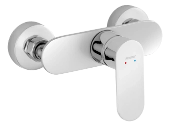 Ferro bateria natryskowa naścienna TALASSA, chrom BAL7