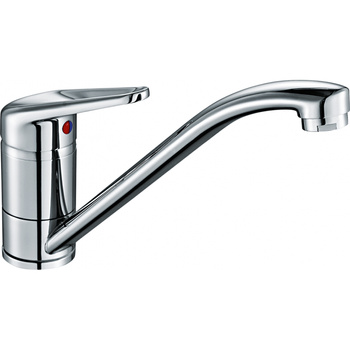 Franke bateria kuchenna ze stałą wylewką Princess II, chrom 115.0347.142