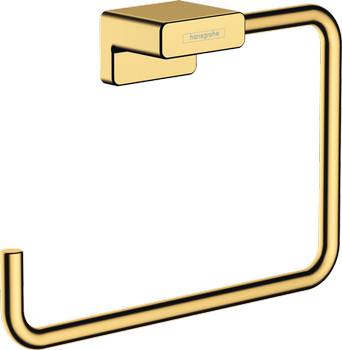 Hansgrohe wieszak na ręcznik typu Ring, złoty optyczny polerowany 41754990