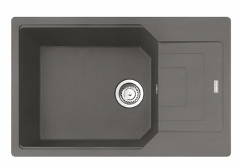 Franke zlewozmywak jednokomorowy wbudowywany Fragranite Urban UBG 611-78 XL, kamienny szary 114.0687.281