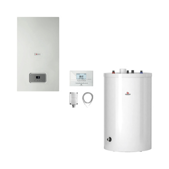 Saunier Duval kocioł gazowy kondensacyjny Thelia Condens AS 18 + sensor + EXACONTROL E7C+ NTC + FE 150/6 BM 0010019418