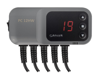 Salus sterownik do pompy c.o. i pompy c.w.u. PC12HW
