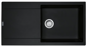 Franke zlewozmywak jednokomorowy wpuszczany Maris MRG 611-97 XL Fragranite, onyx 114.0675.976