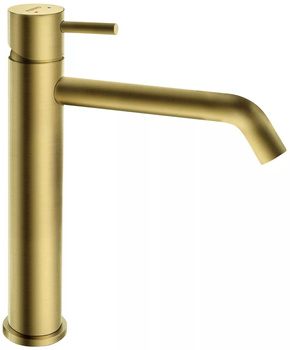 Ferro bateria umywalkowa CIRICULUS, złoto szczotkowane BCK2MLBG