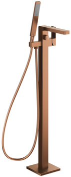 KFA bateria wannowa wolnostojąca Logon, brushed rose gold PVD 5135-510-34