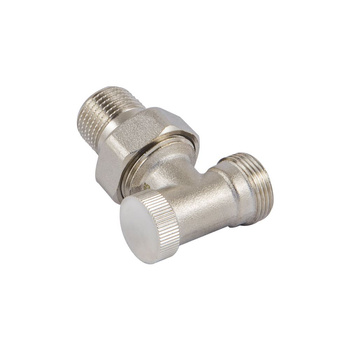 Schlosser zawór powrotny grzejnikowy DN15 1/2xM22x1,5 GZ kątowy 601300006